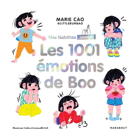 Les 1 001 émotions de Boo : Mes histoires signées : Couverture rigide