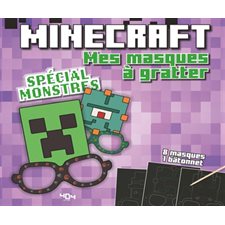 Minecraft : Mes masques à gratter : Spécial monstres