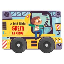 Greta la grue : Le petit pilote : Nouvelle édition 2024 : Livre cartonné