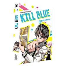 Coffret Kill blue T.01 : Édition limitée : Inclus le tome 1 + jaquette réversible; 1 shikishi + 1 ex-libris + 1 planche de stickers : Manga : ADO : SHONEN