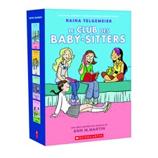 Coffret : Le Club des Baby-Sitters : Comprend les tomes 01-02-03-04 : Bande dessinée