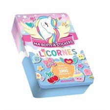 Licornes : Ma boite à stickers : Avec plus de 1000 stickers !