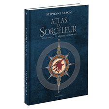 Atlas du sorceleur : Une cinquantaine de cartes pour une plongée dans l'univers de la série Le sorceleur, afin de redécouvrir les lieux emblématiques et les itinéraires empruntés par les personnages