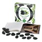 Coffret : Massage aux pierres chaudes : Tout le bien-être au naturel : Le guide du massage aux pierres chaudes et par l'aromathérapie