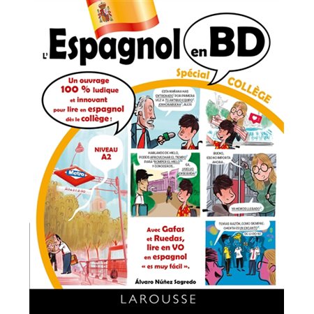 L'espagnol en BD : Spécial collège, niveau A2 : Bande dessinée