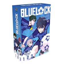 Blue lock : Coffret tomes 1 à 3 : Manga ; ADO : SHONEN