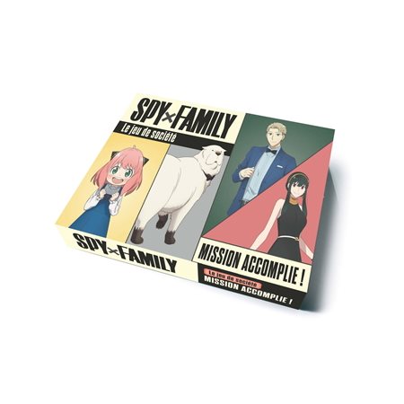 Le jeu de société Spy x Family : Mission accomplie ! : De 3 à 6 joueurs; 8 ans et +; 25 minutes