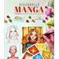 Aquarelle manga : 12 portraits à dessiner et à peindre au fil des saisons