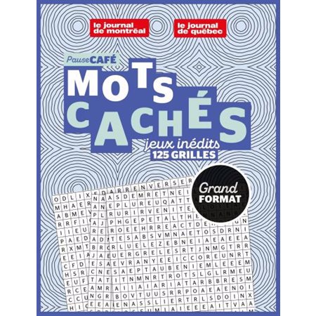 Mots cachés : Grand format T.01 : Pause-café