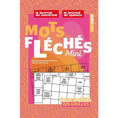 Mots fléchés : Mini 2025 : Pause-café