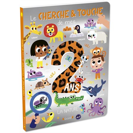 La nature : Le cherche & touche de mes ... 2 ans : Livre cartonné