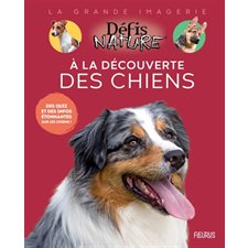 A la découverte des chiens : Des quiz et des infos étonnantes sur les chiens ! : La grande imagerie. Défis nature : 1re édition