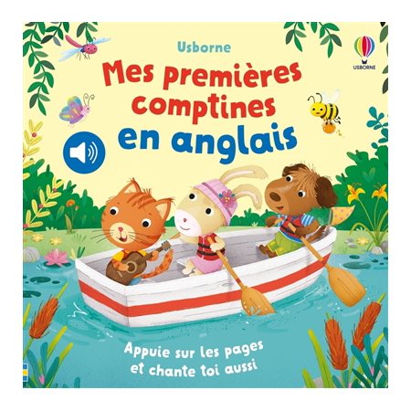 Mes premières comptines en anglais : Livre cartonné