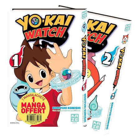 Yo-kai watch pack découverte T.01 et T.0 : JEU