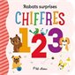 Chiffres : Rabats surprises : P'tit chou : Livre cartonné