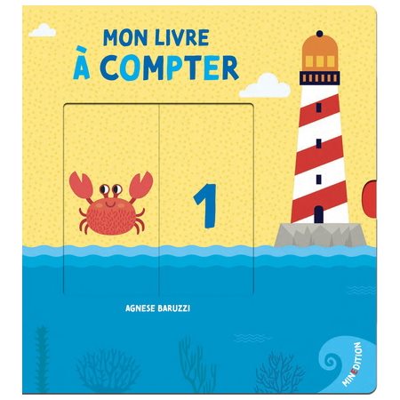 Mon livre à compter : Un livre cartonné Minedition : Livre cartonné