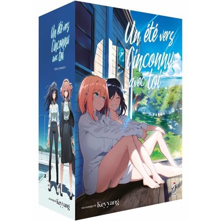 Un été vers l'inconnu avec toi : T.01 à T.03 : Coffret : Manga : ADT : Sienen