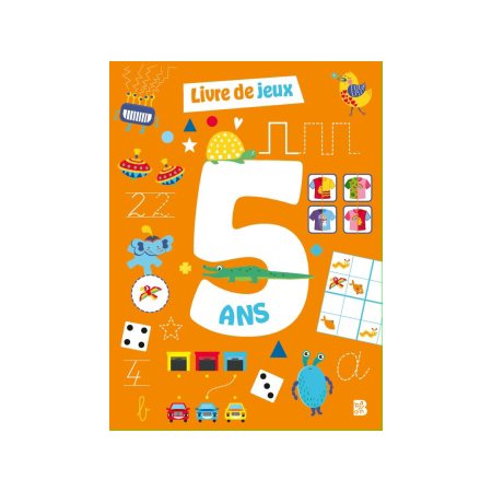 Livre de jeux 5 ans