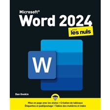 Word 2024 pour les nuls : Pour les nuls