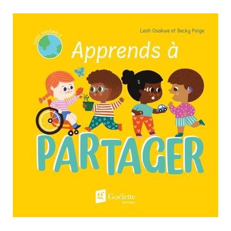 Apprends à partager : Livre cartonné