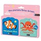 Petit poisson clown & Petite pieuvre : Mes premiers livres de bain : Des livres à secouer et à presser pour faire des bruits rigolos !