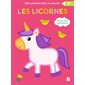 Les licornes : Mon premier bloc à colorier : 2+