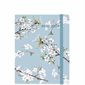 Agenda Melville Floral Scolaire 2025-2026 : 1 semaine  /  2 pages : De août 2025 à juillet 2026