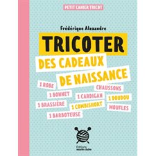 Tricoter des cadeaux de naissance : Petit cahier tricot