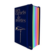 Mes carnets de recettes : Retrouvez dans ce coffret, 10 carnets de recettes thématiques à remplir