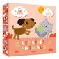 Les bébés animaux : 2 livres dans ce coffret : Avec 14 matières à découvrir : Les p'tits tout doux