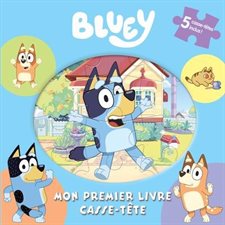 Bluey : Mon premier livre casse-tête : 5 casse-têtes inclus !