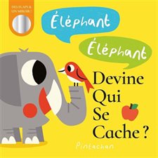 Eléphant, éléphant, devine qui se cache ? : Des flaps & un miroir ! : Livre cartonné