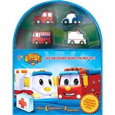 Les secours sont en route ! : Mini Comptines et Figurines : Comprends 4 figurines et 1 tapis de jeu