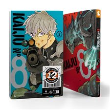 Kaiju n° 8 : Pack avec tomes 01 & 02 ; Manga : ADO : SHONEN