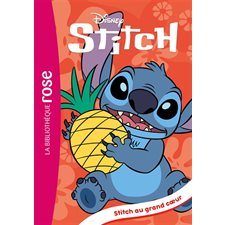 Stitch ! T.10 : Stitch au grand coeur : Bibliothèque rose : 6-8