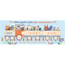 Mon petit train des vacances : Pouet pouet ! Voici ton premier puzzle à lire