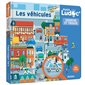 Les véhicules : Cherche et trouve : P'tit ludoc : Dès 3 ans : Livre cartonné