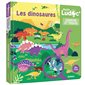 Les dinosaures : Cherche et trouve : P'tit ludoc : Dès 3 ans : Livre cartonné