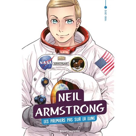 Le XXe siècle en manga T.05 : Neil Armstrong : Les premiers pas sur la Lune : 1930-2012 : Manga : JEU