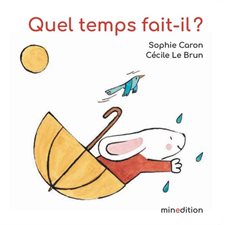 Quel temps fait-il ? : Un livre cartonné Minedition : Livre cartonné