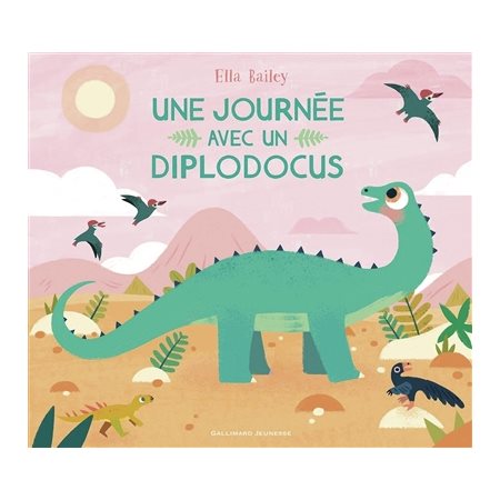 Une journée avec un diplodocus : Couverture rigide