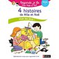 4 histoires de Mila et Noé : Vive les jeux ! : Niveau 1 : Regarde, je lis ! : La malle de Noé; la licorne de la cabane; Capitaine Noé & le cerf-volant de Mila