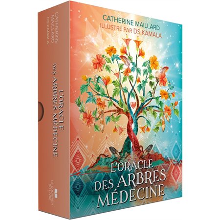 L'oracle des arbres médecine : Coffret comprenant 1 livre de 256 pages tout en couleur; 49 cartes puissantes + 1 sac en coton pour les protéger