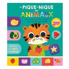 Le pique-nique des animaux, : Livre d’activités effaçable pour les chaises hautes
