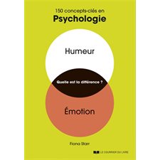 Humeur, émotion, quelle est la différence ? : 150 concepts-clés en psychologie : 150 concepts-clés
