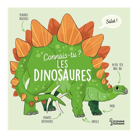 Connais-tu les dinosaures ? : Larousse jeunesse