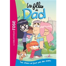 Les filles de Dad T.01 : Les chiens ne font pas des chats : Bibliothèque rose : 6-8