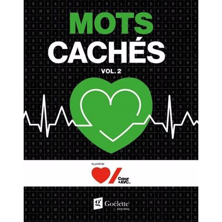 Mots cachés T.02 : Fondation Cœur + AVC : Jouer pour donner