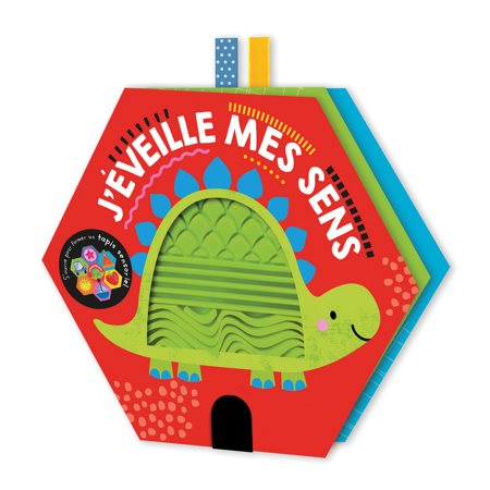J'éveille mes sens : Un jeu sensoriel à replier : Àge 0+ : Livre cartonné