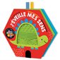 J'éveille mes sens : Un jeu sensoriel à replier : Àge 0+ : Livre cartonné